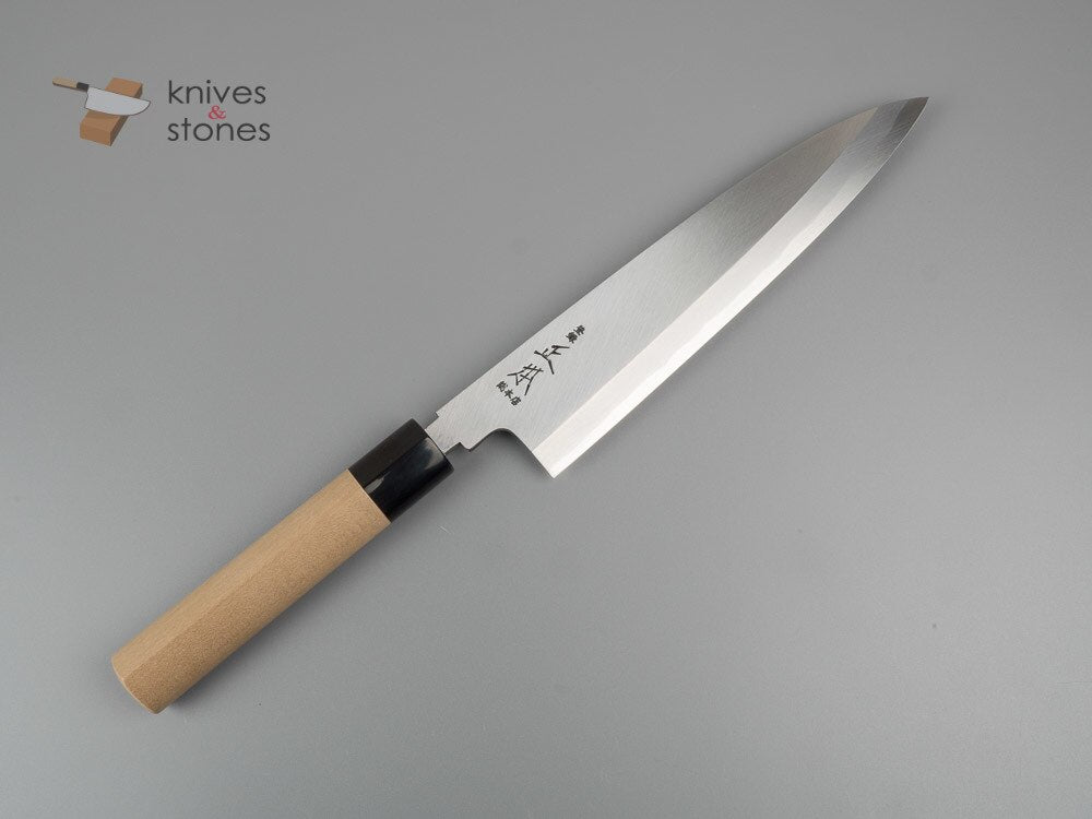 Masamoto Sohonten Hongasumi 白色 2 Mioroshi Deba 240 毫米 KS2324