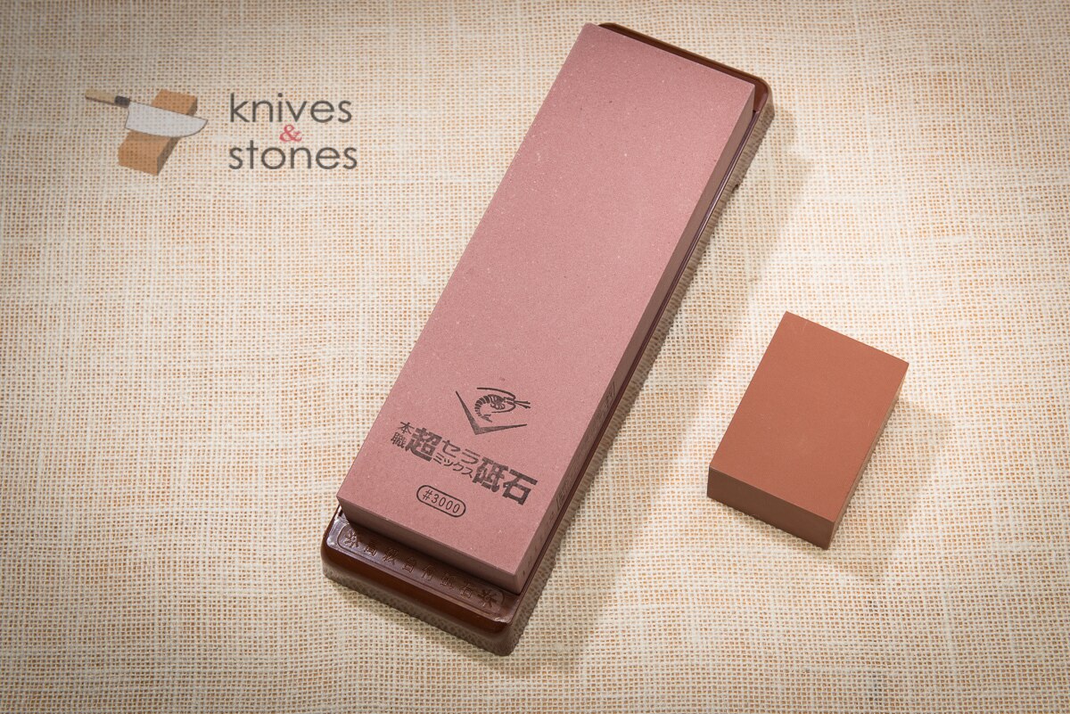 Naniwa Chosera 3000 粒度日本水磨石(附支架)