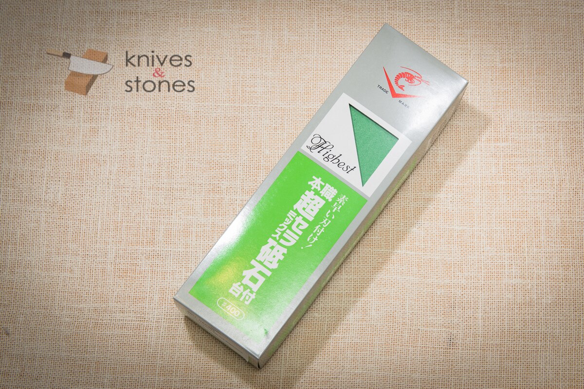 Naniwa Chosera 400 號日本磨石(附支架)