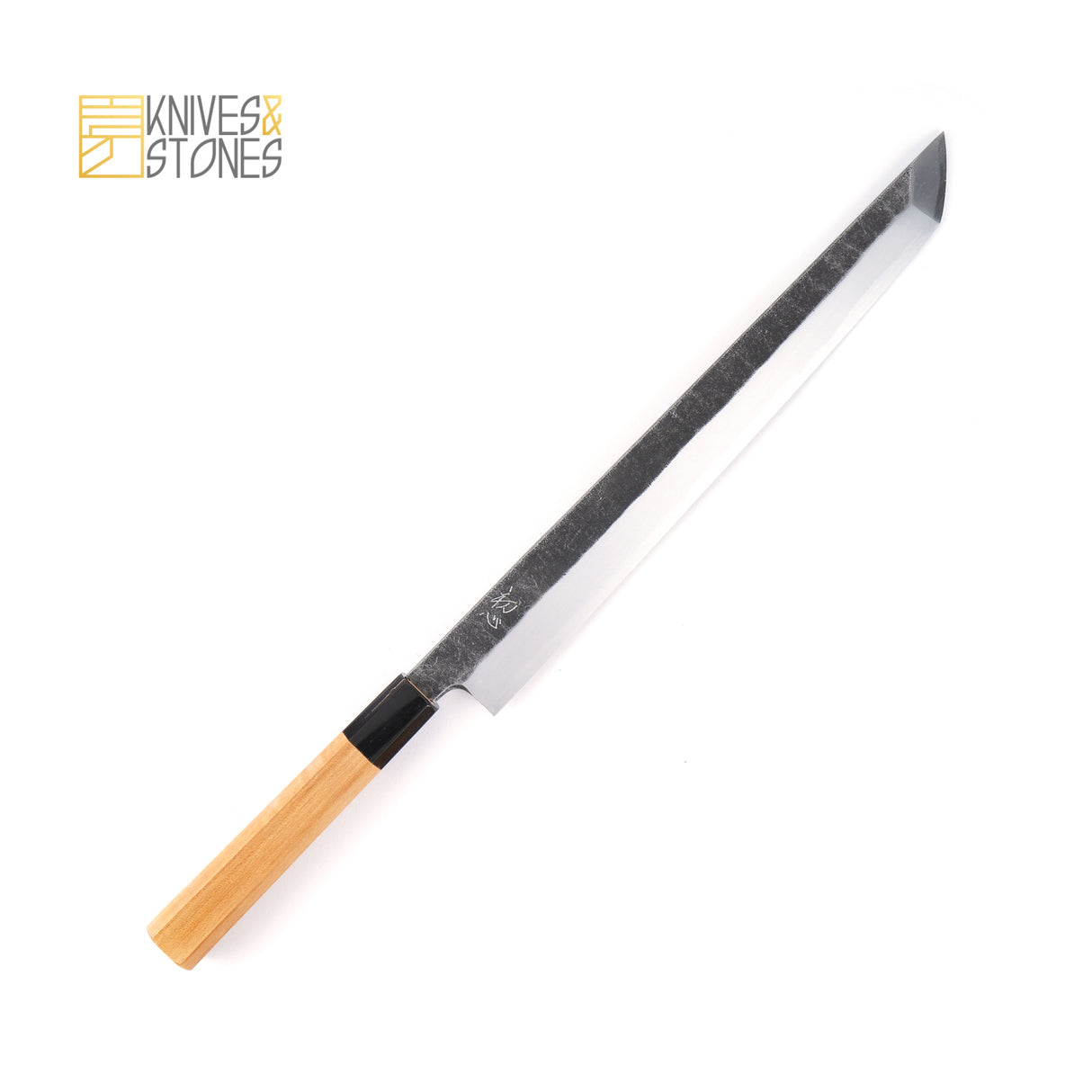 Myojin Shirasagi Blue 2 Kurouchi Sakimaru Yanagiba 240/ 270/300/330 mm