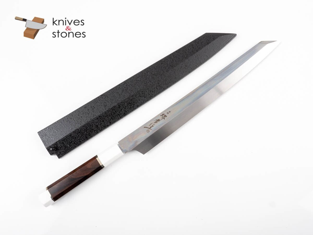 Sakai Takayuki GinRyu (銀龍) - 瑞典鋼 Honyaki Kiritsuke Yanagiba 附可麗耐手柄