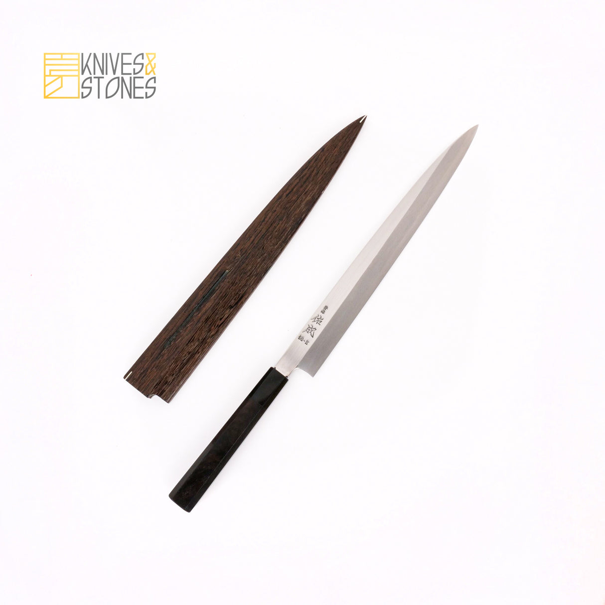 Sukenari SG2 Ni-mai(2 層)柳葉 300 毫米,鏡面拋光 Hira,免費 K&S Wenge 木鞘