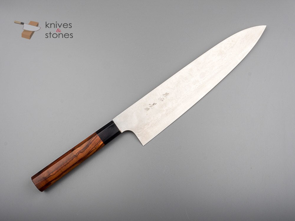 Syousin Suminagashi R2 大馬士革牛刀 270mm 由 Shiro Kamo