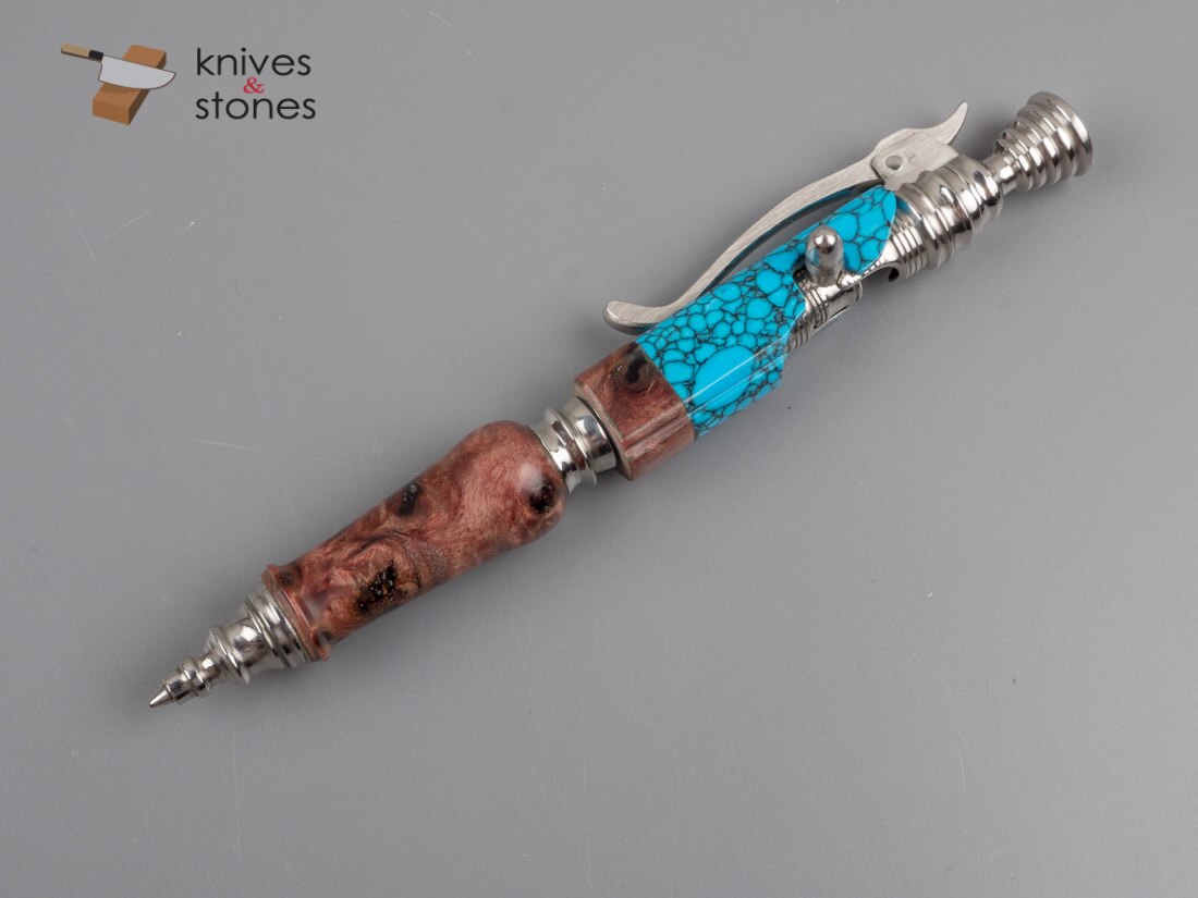 栓動筆 - 中山英俊的三種材質