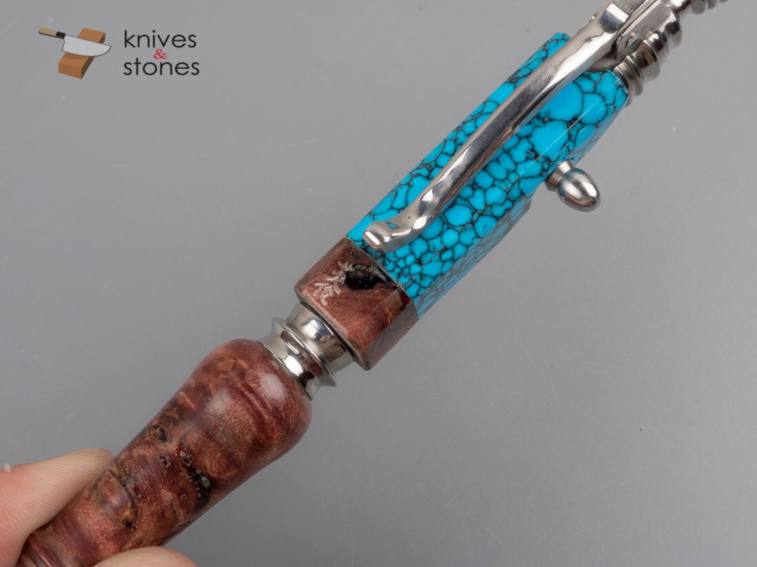 栓動筆 - 中山英俊的三種材質