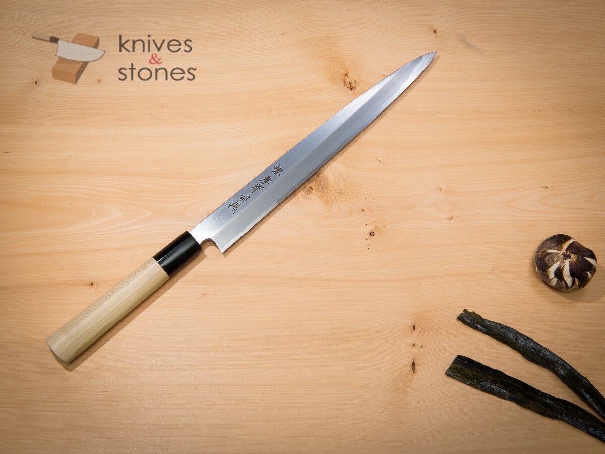 Sakai Takayuki Tokujou Yanagiba 240mm (9.4") 白色 2 碳鋼