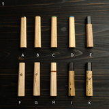 K&S Sample Sale: Octagonal Light Scheme Wood Handle for Gyuto 210mm