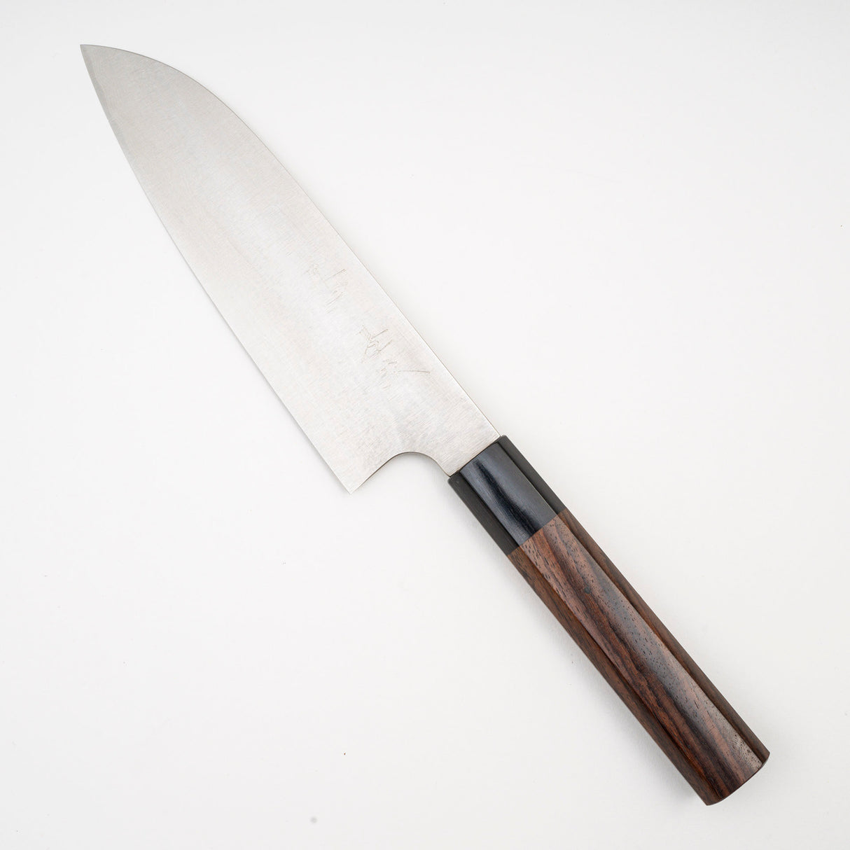 Syousin Suminagashi R2 Damascus Santoku 170mm by Shiro Kamo