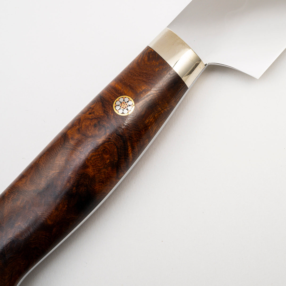 Yoshikazu Ikeda White 3 Honyaki Sakimaru Sujihiki 300mm Wave Hamon Ironwood Handle SP1