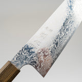 Hatsukokoro Ginga ATS34 Damascus Santoku 180mm