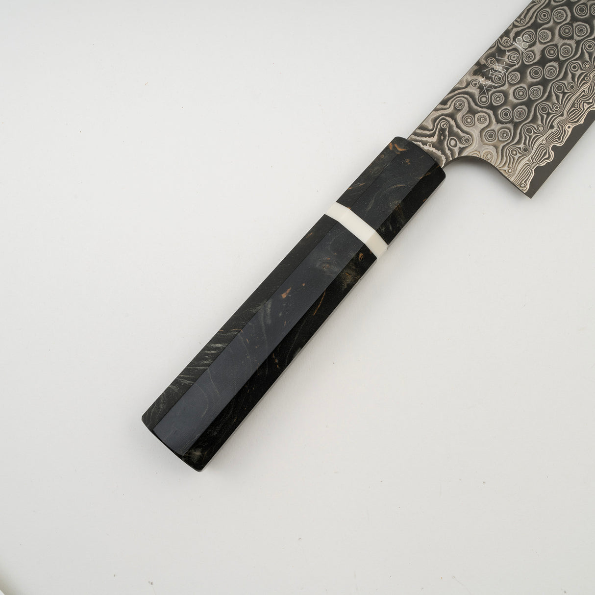 Nigara Anmon SG2 Raindrop Damascus Gyuto 240mm