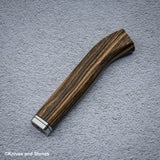 Bocote Nenox Style WA Handle for Santoku / Bunka / Nakiri
