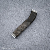 Stabilized Burl Golden Resin Nenox Style WA Handle for Petty / Paring