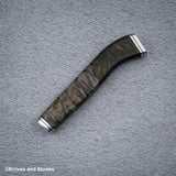 Stabilized Burl Golden Resin Nenox Style WA Handle for Gyuto / Yanagiba