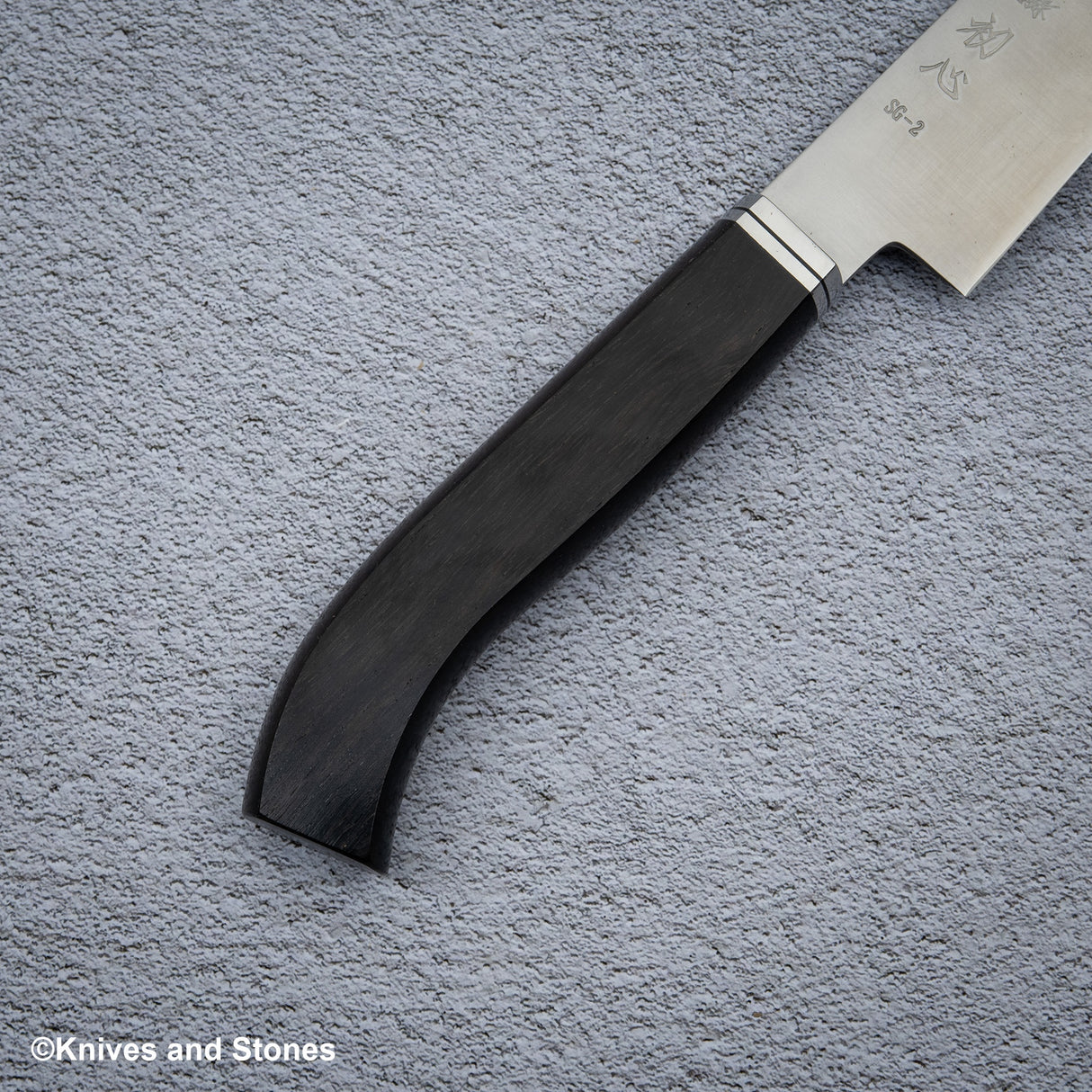 Ebony Nenox Style WA Handle for Petty / Paring