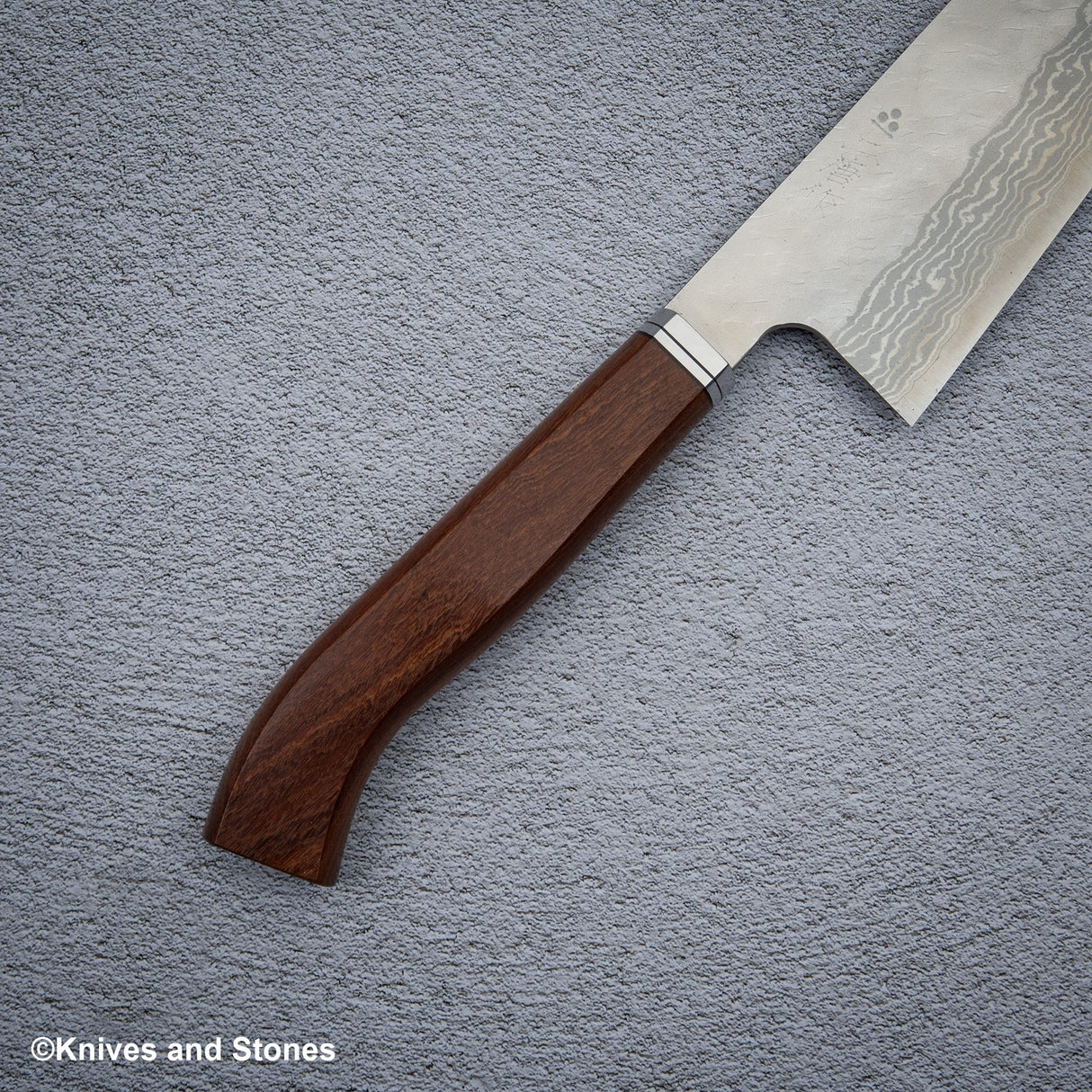 Pau Rosa Nenox Style WA Handle for Santoku / Bunka / Nakiri