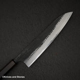 Anryu Aogami Super Tsuchime Kurouchi Gyuto 210mm Stainless Clad