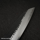Anryu Aogami Super Tsuchime Kurouchi Gyuto 210mm Stainless Clad