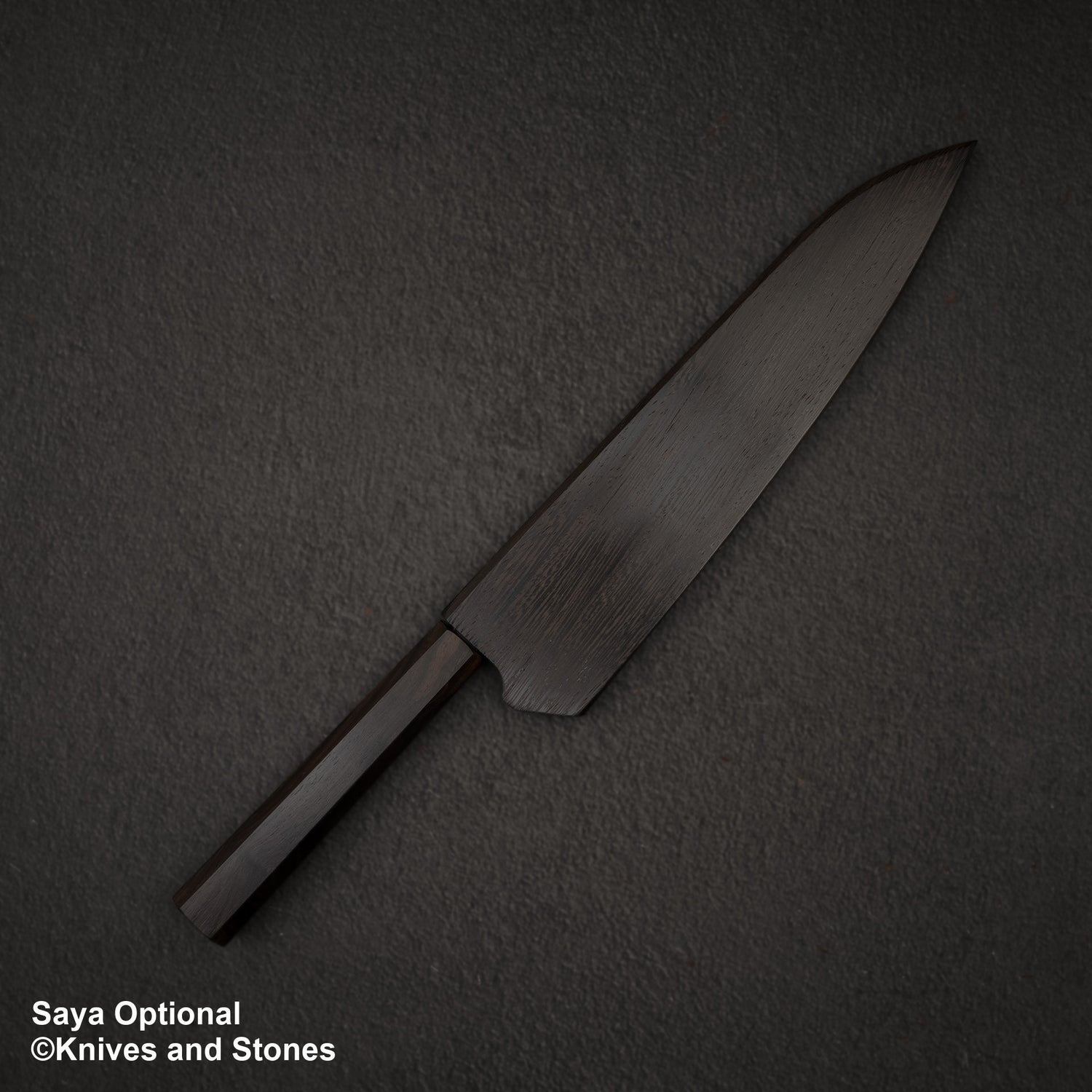 安立青紙超級槌目黑打牛刀210mm不鏽鋼夾層