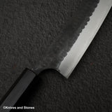 Anryu Aogami Super Tsuchime Kurouchi Petty 150mm Stainless Clad