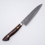 Tanaka R2 Black Damascus Ironwood Petty 135mm