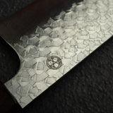 K&S Arare SG2 Nakiri 165mm by Iron Clad, Black Charcate Handle