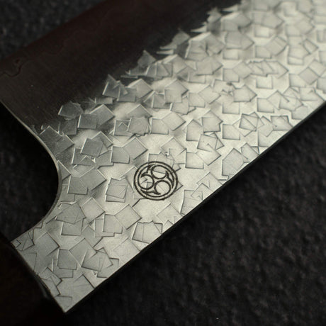 K&S Arare SG2 Nakiri 165mm by Iron Clad, Black Charcate Handle
