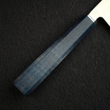 Shiro Kamo Suminagashi SG2 Damascus Gyuto 240mm, Stabilized Curly Maple Handle