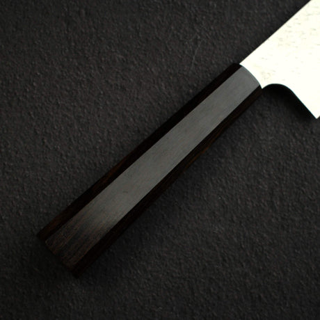Nigara SPG STRIX Tsuchime Damascus 170mm Nakiri, Ebony Handle