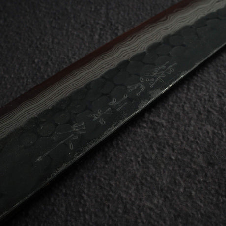 Nao Yamamoto Blue Super Kurouchi Damascus Gyuto 240mm