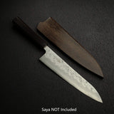Tsunehisa Ginsan Nashiji Gyuto 210mm Ebony Handle