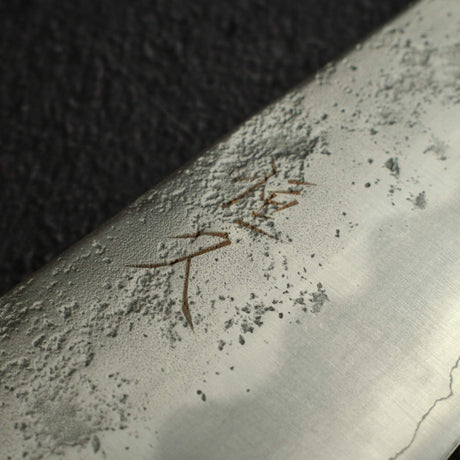 Tsunehisa Ginsan Nashiji Gyuto 210mm Ebony Handle