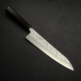 Tsunehisa Ginsan Nashiji Gyuto 210mm Ebony Handle