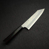 Nigara SG2 Tsuchime Matt Migaki K-tip Gyuto 210mm Ebony