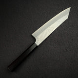 Nigara SG2 Tsuchime Matt Migaki K-tip Gyuto 210mm Ebony