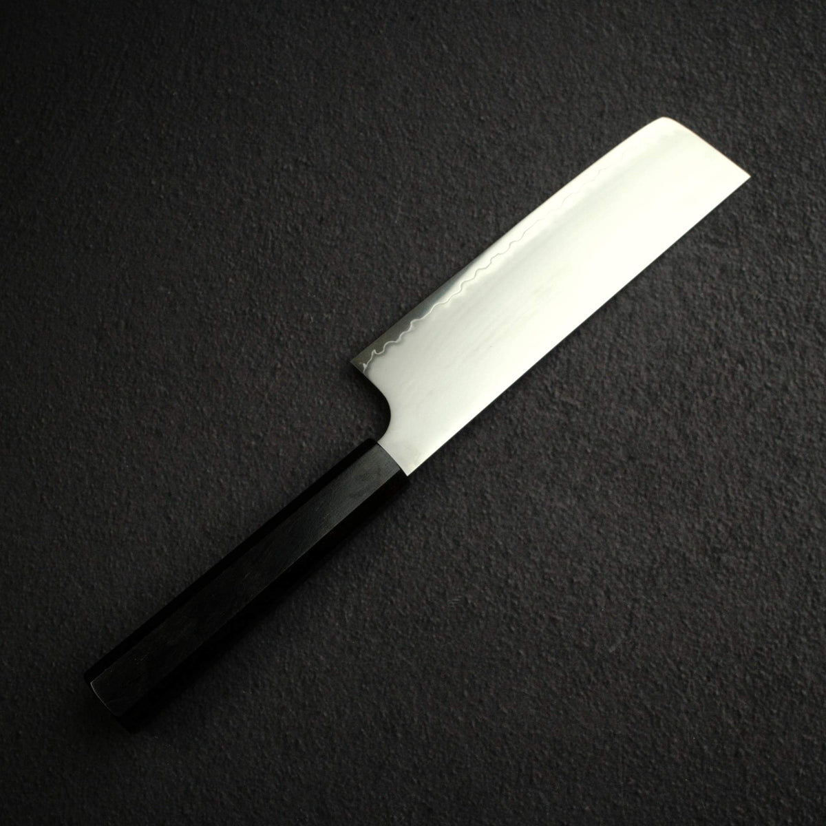 Hatsukokoro Hayabusa Chromax Nakiri 165mm, Ebony Handle