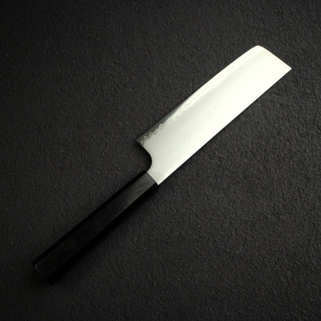 Hatsukokoro Hayabusa Chromax Nakiri 165mm, Ebony Handle