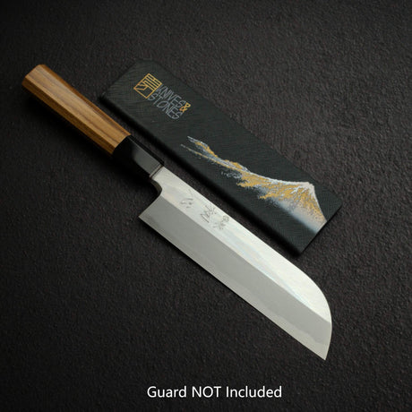 Hatsukokoro x Myojin Shirasagi White 2 Kamagata Usuba 180mm