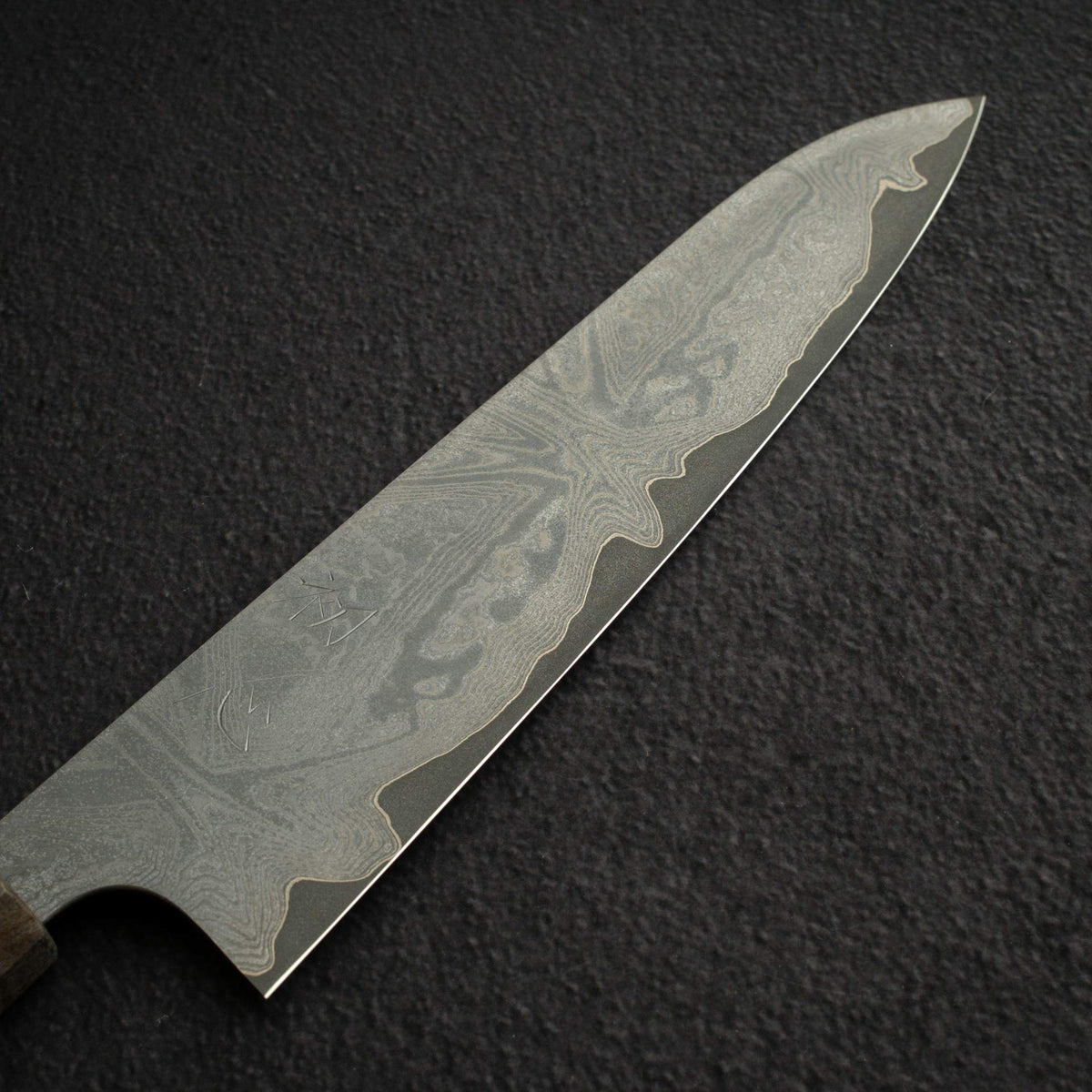 Hatsukokoro x Nigara VG XEOS Kurozome Damascus Gyuto 240mm  w/ Saya