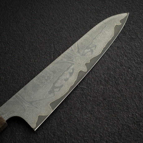 Hatsukokoro x Nigara VG XEOS Kurozome Damascus Gyuto 240mm  w/ Saya