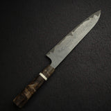 Hatsukokoro x Nigara VG XEOS Kurozome Damascus Gyuto 240mm  w/ Saya