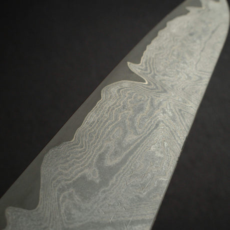 Hatsukokoro x Nigara VG XEOS Kurozome Damascus Gyuto 240mm  w/ Saya