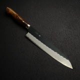Nigara SG2 Kurouchi Tsuchime Gyuto 240mm Western Ironwood