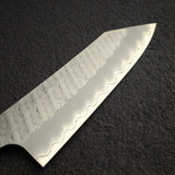 Nigara SG2 Tsuchime Matt Migaki Bunka 180mm Western Maple Burl