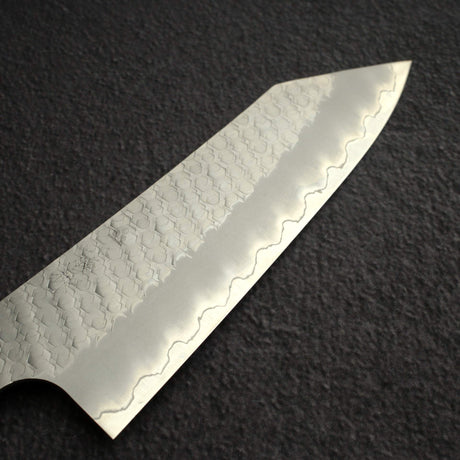 Nigara SG2 Tsuchime Matt Migaki Bunka 180mm Western Maple Burl