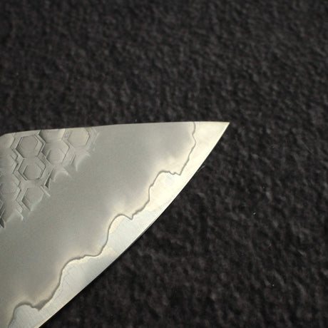 Nigara SG2 Tsuchime Matt Migaki Bunka 180mm Western Maple Burl