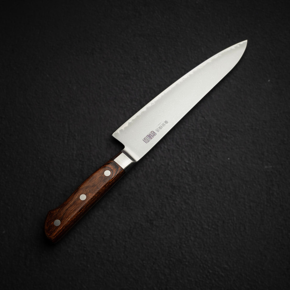 Tamahagane 京都 63 層大馬士革牛刀 210mm 木柄 二等品