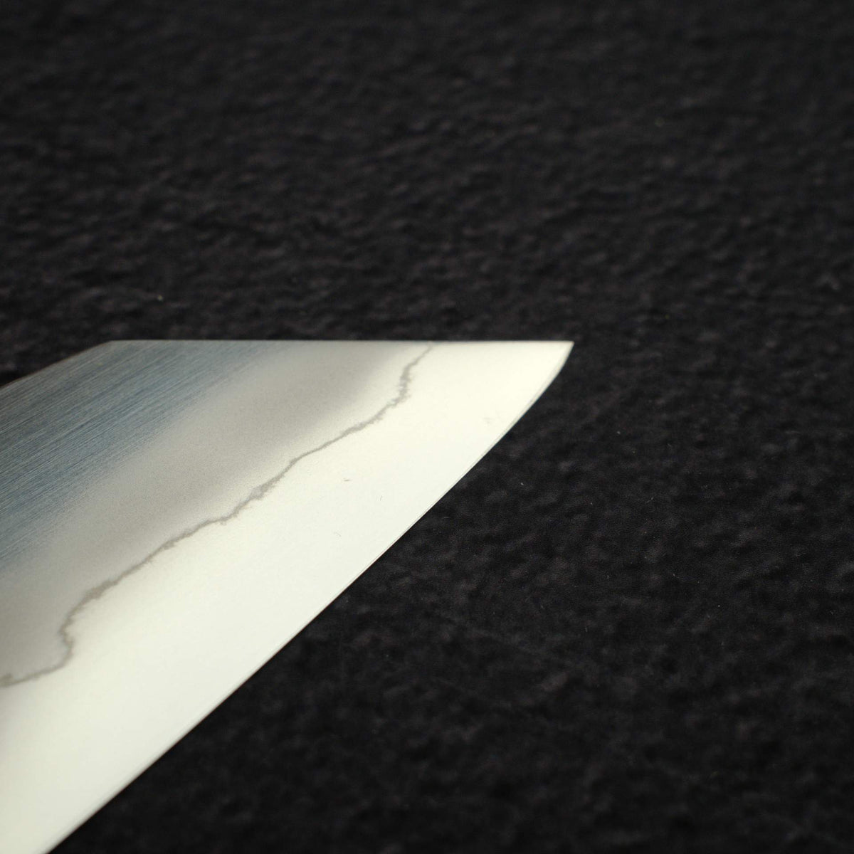 Tetsujin Ginsan Ukiba K-tip Gyuto 210mm Ebony Handle