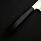 Tetsujin Ginsan Ukiba K-tip Gyuto 210mm Ebony Handle