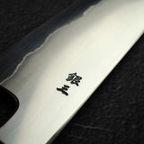 Tetsujin Ginsan Ukiba K-tip Gyuto 210mm Ebony Handle